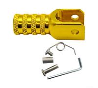 Aluminum Motorcycle Gear Shift Lever Tip Designed for Better Rider Grip and Precise Gear Shifting Compatible with a Wide Range of Motorcycles (Yellow)