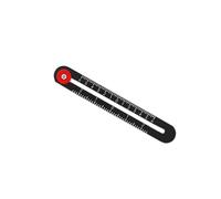 Aluminum Multi Angle Measuring Tool Perfect for Efficient Measurement in Construction and Home Improvement Projects (1 Fold Ruler)