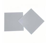 Aluminum Nitride Ceramic Substrate Square Plate - High Thermal Conductivity Insulating Gasket for Scientific Research 1pc(0.635mmx120mmx120mm)