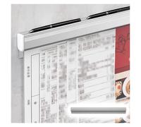 Aluminum No-Drill Adhesive Order Ticket Holder