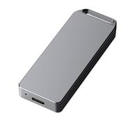 Aluminum NVMe Reader Enclosure 10Gbps USB C 3.1 2Gen Interfaces M-Key For 2230/2242 Size
