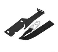 Aluminum Nylon Rear Seat Latch Strap for Ford F-Series(Silver)