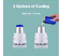 Aluminum Office Cooling Cup Iced Cold Beverage Mug Car Quick Cooling Cup