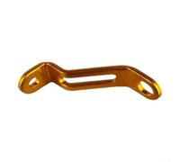 Aluminum Oil Cup Holder Bracket for Motorcycle Brake Pumps Direct Mount Front Rear Brake Caliper Compatibility Wavy Z Hollow (Wavy Orange)