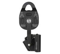 Aluminum Oneway Pulley for Heavy Lifting Robust Design with Safe Locking Mechanism for Added Security (Black)
