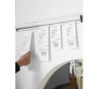 Aluminum Order Ticket Holder Kit with Tab Grabber and Rail for Restaurant Catering Food Service Organization