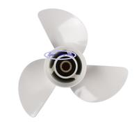Aluminum Outboard Propeller 13 1/2x15 Compatible With Marine Vessel Models Boat Models Outboard Engine Models 50-130HP For Part Number 6E5-45947-00-EL