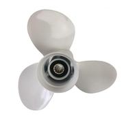 Aluminum Outboard Propeller Aluminum Alloy Marine Outboard Propeller compatible with Yamaha 25-60HP(11 3/4X10-G)