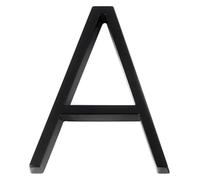 Aluminum Oxide 3D House Number Sign 5 cm Height Antique Copper Metal For Home Office(#a)