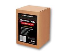 Aluminum Oxide Blast Media - 80 Grit (10 lbs.) - Premium Long-Lasting Sand Blasting Media