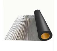 Aluminum Paper Bituminous Tape, Self Adhesive Asphalt Sealing Tapes, Aluminum Coating Sheet Waterproof Tape for Ceiling Repair(50cm x 3m)