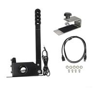 Aluminum PC Racing Handbrake Driver-Free USB Linear Brake | Compatible with ETS2, for ats, Dirt Rally 2.0, WRC 7-9, Godscraft, immersive sim racing experience