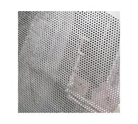 Aluminum Perforated Metal Sheets, 304 Stainless Steel Perforated Sheet Multiple Sizes(W50*L600cm/W19.6*L236.2in)
