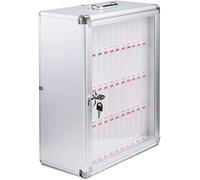 Aluminum Phone Charging Stat with 48 Slots Lock & Handle Ideal for Students in Schools & Offices & Secure le Device nizer