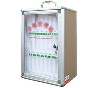 Aluminum Phone Storage Cabinet with Lock 24/36/48 Slots Secure Mobile Device AR Silver - Perfect for Offices Schools and Public Spaces