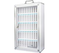Aluminum Phone Storage Cabinet with Lock Secure nizer for Offices Schools and Car Rentals Ideal Mobile Device Management Solution