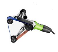 Aluminum Pipe Belt Sander - Electric Wrap-Around Pipe Polisher for Efficient Sanding of Tubing - Dual Voltage 110V/220V