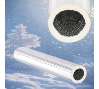 Aluminum Pipe Insulation Foam Tube,Length 95cm,ID 90mm 114mm 133mm 145mm,Foam Pipe Covers for Pipeline,Guitar Rack,Utensils,and Roof Rack,Etc,Thickness 15mm 20mm(76mm ID x 20mm Thick x 0.95m)