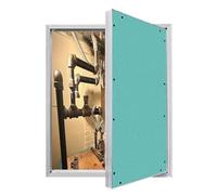 Aluminum Plumbing Access Panel with Frame, No Cut Cabinet Gypsum Door Cover, Bathroom Electrical Drywall Inspection Hatch