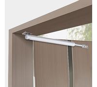 Aluminum Pneumatic Door Closer, Automatic Side Home Fire Door Closer, 3 Styles (Silver)