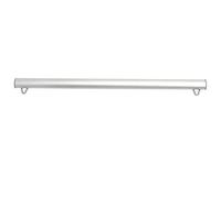 Aluminum Poster Frame, Hanging Scroll 1 Meter Long Rails Poster Hanger Set Poster Holder Silver Aluminum Snap Frame Front Loading Frame with Two Hanging Axis for Exhibition