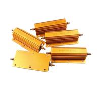 Aluminum Power Metal Shell Case Wirewound Resistor 200W 300W 500W 0.1~10K 0.22 0.33 0.5 2 4 8 20 30 47 50 100 200 300 500 1K 2K BIANMTSW(200W 0.22 Ohm)