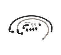 Aluminum Power Steering Hose Assembly 25inch 6AN for C10 Trucks High Pressure Leakproof Design Car