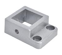 Aluminum Profile Connector | 1 Way Fixed Base Corner Bracket for 3030 Extrusion | Square Joining Block for DIY Furniture / 3D Printer Frame / Industrial Racking