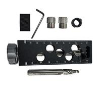 Aluminum Profile Drilling Jig for 20 30 40 Series with Countersink Design Precise Positioning Tool for DIY Metalworking Projects