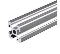 Aluminum Profile Extrusion Linear Rail,1pcs 2020 T/V-Slot Extrusions Frame, 100-1200mm Long for CNC 3D Printer Camera Slider Laser Engraving(Silver 2020 Tslot,550mm)