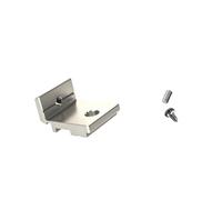 Aluminum Profile Layer Board Bracket Side Panel Bracket Profile Fixing Parts for Display Racks and Storage Units Side Panel Accessories