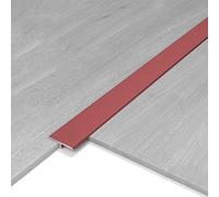 Aluminum Profile Transition Profile T-profile Edge Protection 3 Pieces 90cm Floor Transition Strip Floor Carpet Laminate Transition Strip Regal Gold 40mmx0 (China Red 20mmx0.9m)