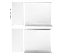 Aluminum Project Box, DIY Electronic Enclosure Case, Matte Silver Split Type Enclosure with High Heat Dissipation, Shielded Aluminum Enclosure Case for PCB Junction, Anti - Thunder