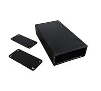 Aluminum Project Box, DIY Electronic Enclosure Instrument Case For Electronic Projects, Power Supply Units (18x45x80mm, Black)