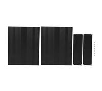 Aluminum Project Box, Matte Black Enclosure Case, Die - Cast Aluminum DIY Electronic Casing with Heat Dissipation, 50x178x220mm Aluminum Box for PCB Junction and Anti - Thunder Pro