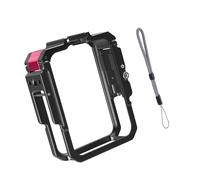 Aluminum Protective Cage for 360 Action Camera Quick Release Frame Accessories Metal Quick Release Frame for Cameras Aluminum Protective Cage