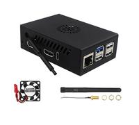 Aluminum Protective Case For 5 Board Enclosure Box With Cooling Fan And Efficient Heat Dissipation Aluminum Housing Case