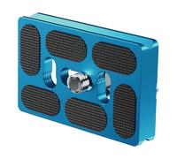 Aluminum Quick Release Plate Easy To Attach Quick Release Plate Slip Resistant Plaste Simple To Use For Various Camera Stable Platform