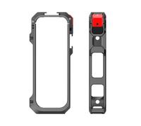 Aluminum Rabbit Cage for Insta360 X5 Metal Frame Expansion Adapter Mount X5 Protective Case with Lens Cover