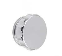 Aluminum Radiator Cap Filler And Cover For Fuel Oil And Water Tanks, Fits 1 Inch 1 5 Inch 2 InchWith Polished And Clear Anodized Finish(Silver 1.5)