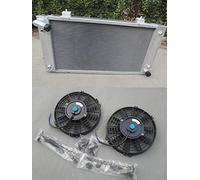 Aluminum radiator + fans for Discovery &Series 1 3.9L V8