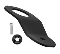 Aluminum Radiator Mounting Bracket for Car Chassis Points | Black Finish, High Strength Build, Stable Support for Radiator Support during Engine Bay Upgrades