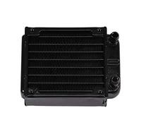 Aluminum Radiator Water Cooling Cooler Row 80MM, PC Computer CPU Heat Sink, U - Type Radiation Stripe Design for Efficient Heat Transfer, Built - In Water Separator for Safety, Com