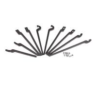 Aluminum Rapid Tongs Kit With Scroll Tongs V-Bit And Slot Jaw Tongs Compatible Tools