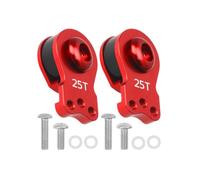 Aluminum RC 25T Servo Saver Adjustable Hi-Torque Servo Horn Compatible with 1/10 TRX4 TRX6 SCX10 Capra Futaba Tamiya RC Car Boat Upgrade Parts