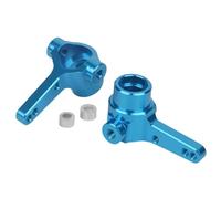 ＡＷＨＡＯ Aluminum RC Front Steering Knuckle Arm 2x1:10 Front Steering Cup Accessories High Performance Upgrade for Gf02 GF01 G6 01 RC Car, blue