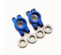 Aluminum Rear Hub with Bearings Blue for Arrma 1/16 Mojave Grom ARA330841