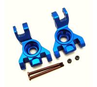 Aluminum Rear Stub Axle Carriers Blue for Traxxas Slash Jato Rustler Stampede Bigfoot Ford F-150 Raptor 9050 Compatible with 9080 Series Kits