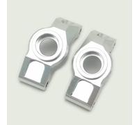 Aluminum Rear Stub Axle Carriers Silver for Traxxas Mini Maxx Mini Slash 4x4 Mini XRT 10752