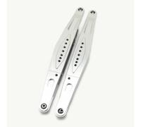 Aluminum Rear Trailing Arms Linkage Silver for Team Losi 1/6 Super Baja Rey 2.0 SBR 2.0 LOS254067